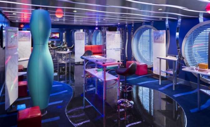 Tienerdisco op de Anthem of the Seas